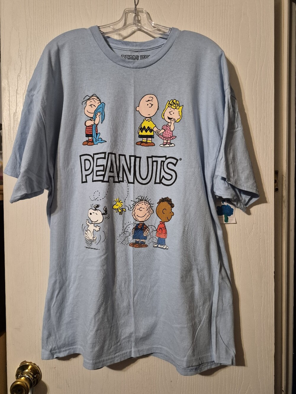 Peanuts Light Blue Tee